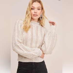 Astr the Label Brynn mock neck sweater